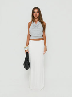 Jodie Maxi Skirt White