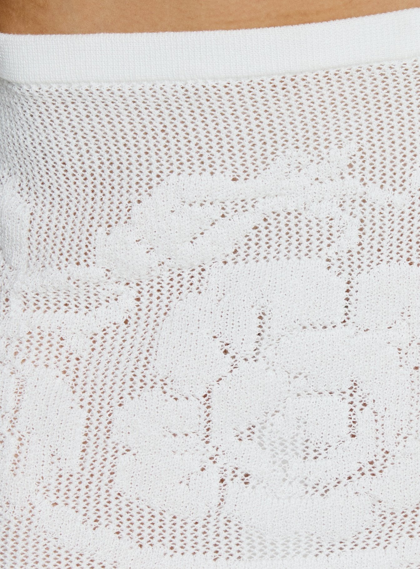 product Princess Polly Roziana Crochet Mini Skirt White Mini Skirts 