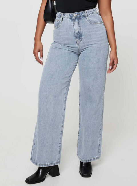 product Princess Polly Mid Rise  Nicolo Jeans Denim