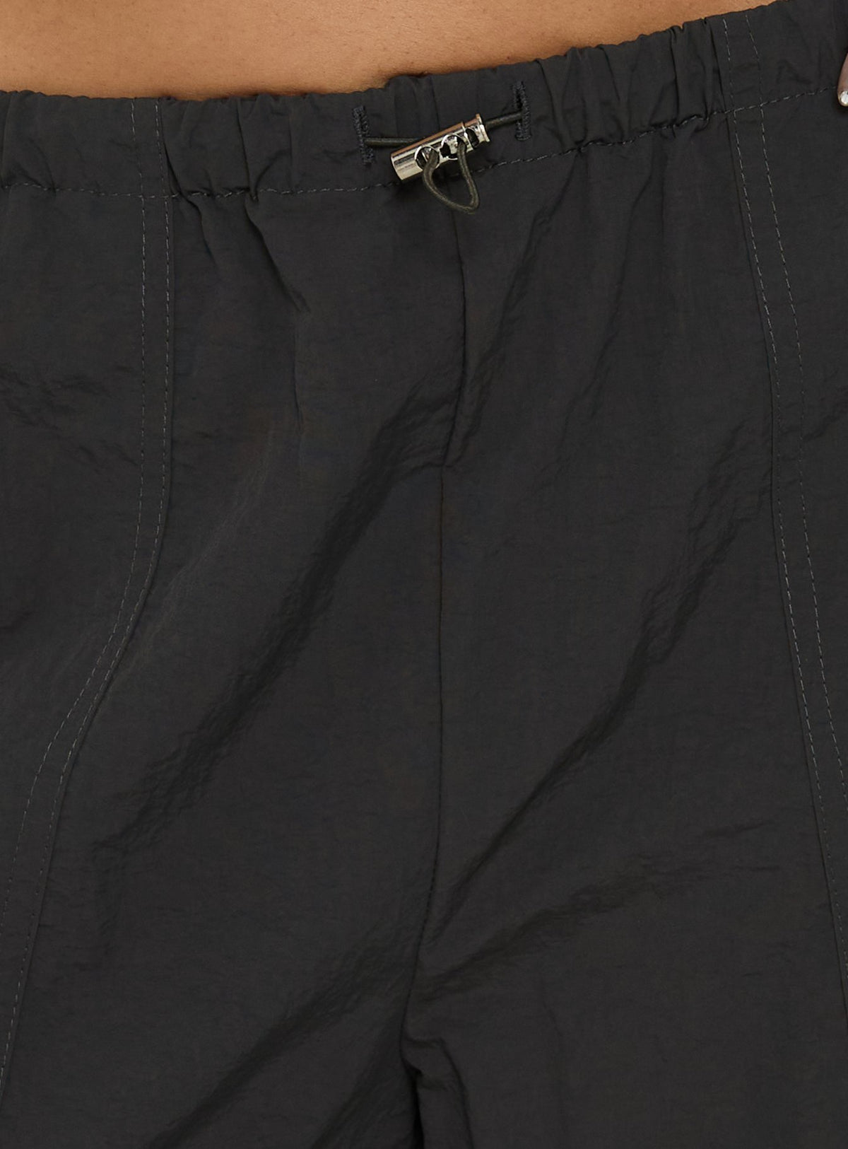 Crafted from Lost On You Parachute Cargo Pants Charcoal in mid-rise womens-regular-pants product