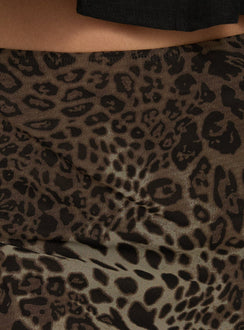 product Princess Polly Anatola Midi Skirt Leopard 