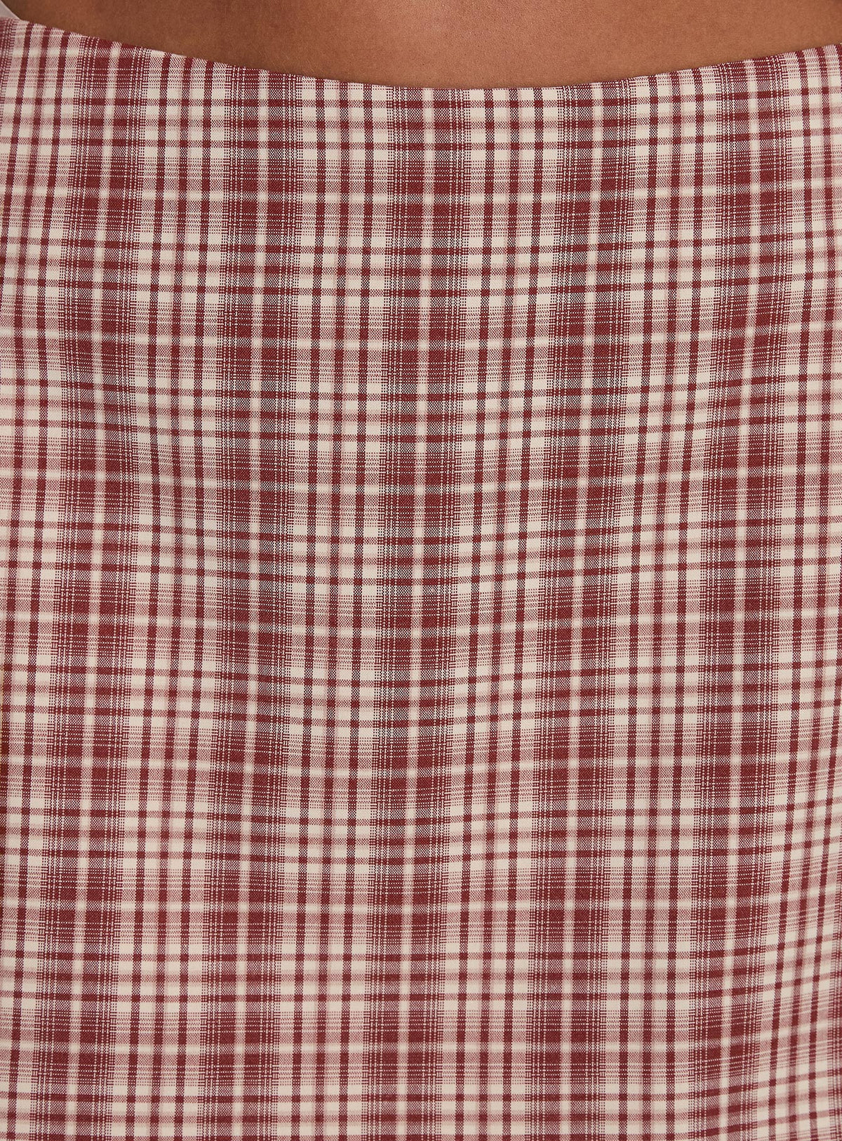 product Princess Polly Theodosia Mini Skirt Red Check Mini Skirts Skirts 