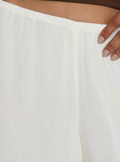product Princess Polly Moondancer Balloon Pants Cream Mid Rise Pants 