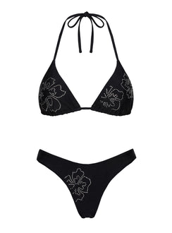 Tropic Mirage Bikini Bottoms Black