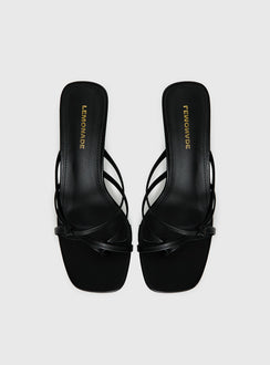 Goalie Heels Black
