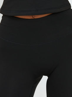 Power Hour Active Capri Leggings Black