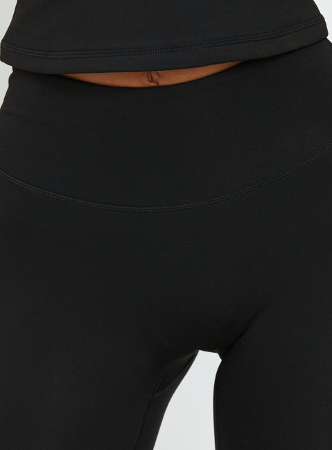 Power Hour Active Capri Leggings Black