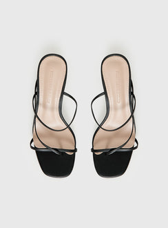 The Becka Heels Black