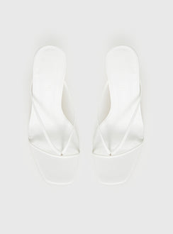 Billini Silas Heels White