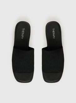 Therapy Nawty Sandals Black