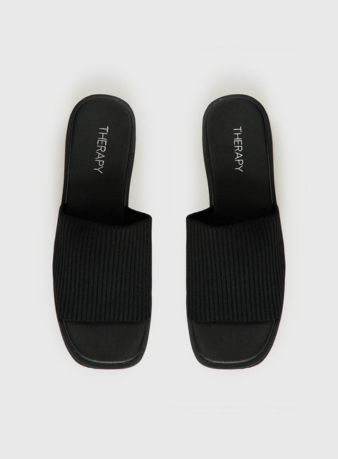 Therapy Nawty Sandals Black