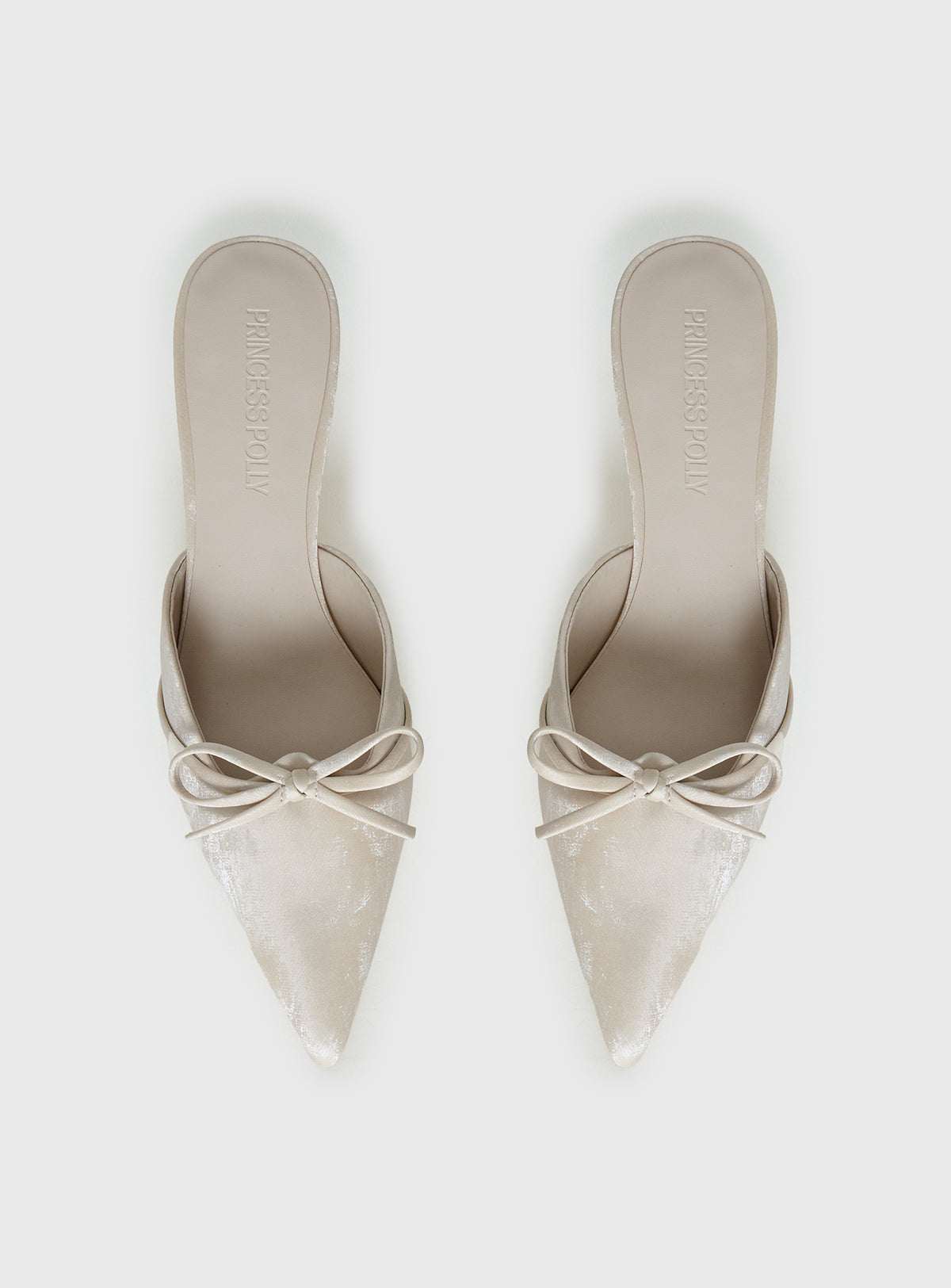 Unrivaled Pointed Toe Faux Suede Heels Beige