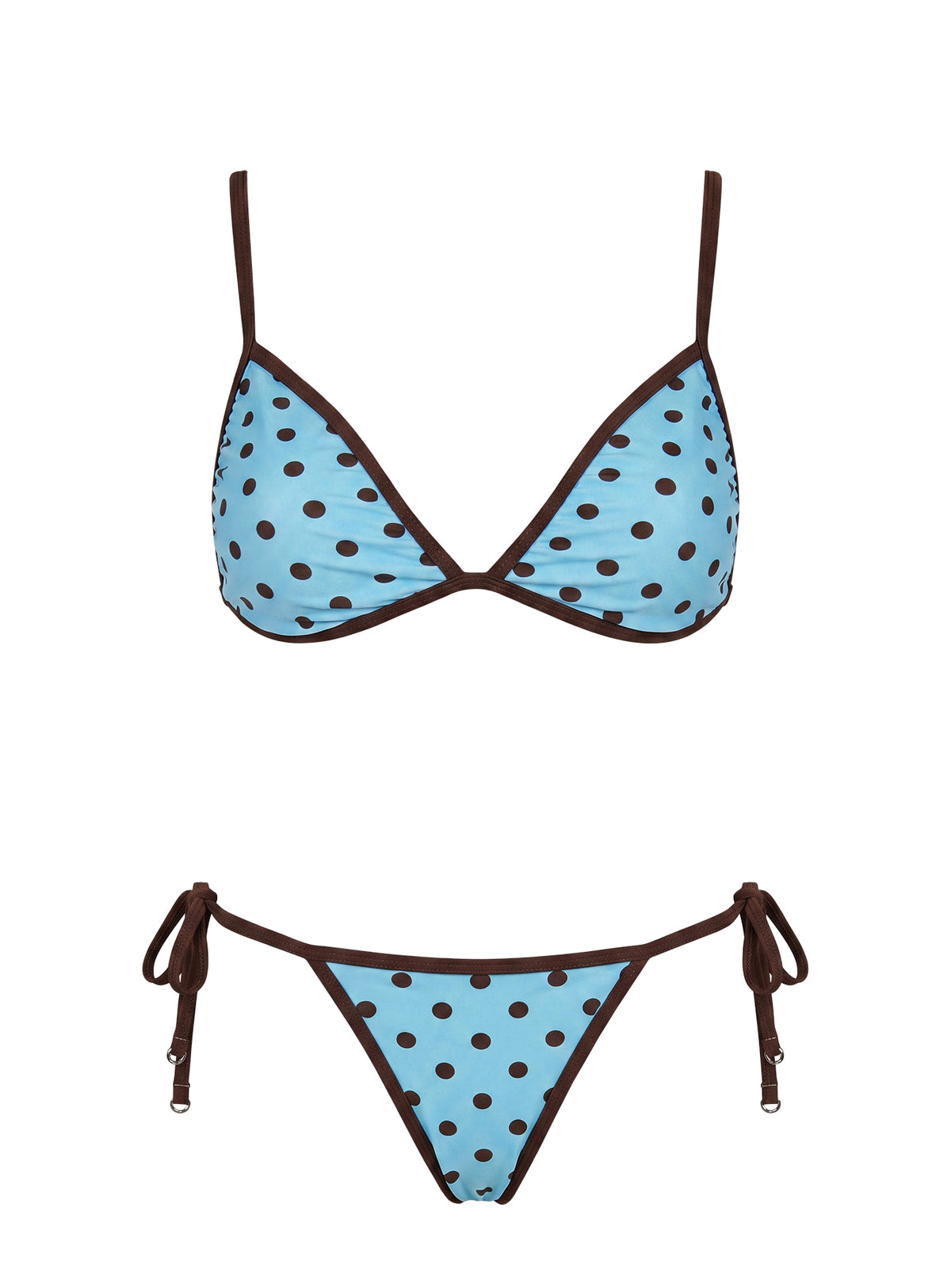 Idola Bikini Bottoms Blue Polka Dot