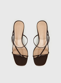 The Becka Heels Chocolate