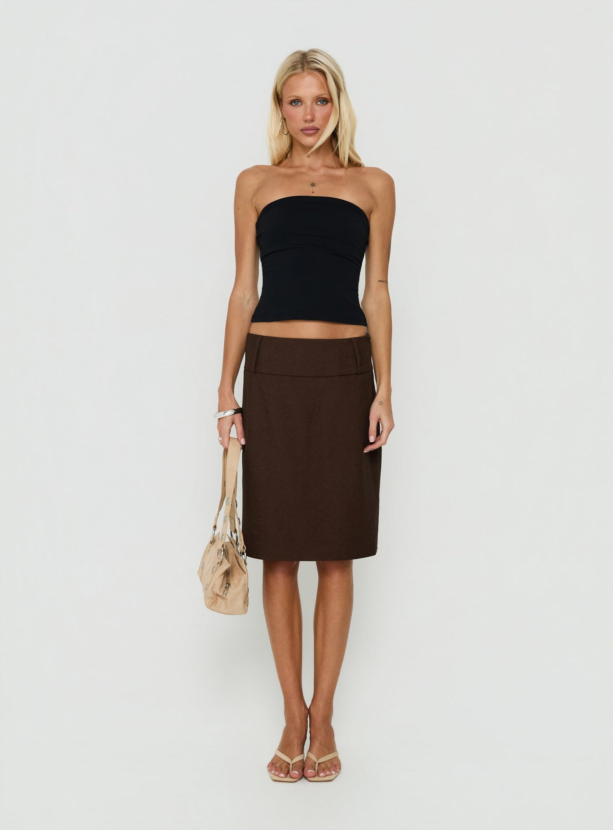 Daily Define Tube Top Black