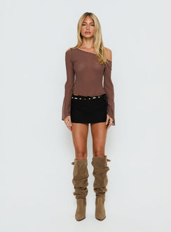 Rafaelita Beaded Skort Black