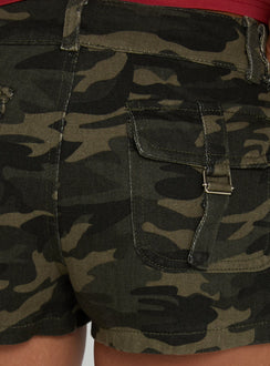 Remix Micro Shorts Camo