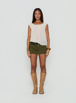 Rhode Mini Skort Khaki