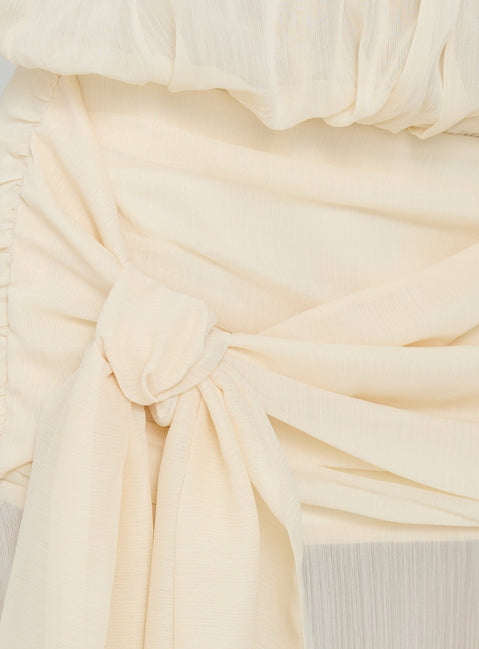 Faythe High Neck Maxi Dress Butter