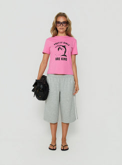 Pretty Girls Are Kind Graphic Tee Pink