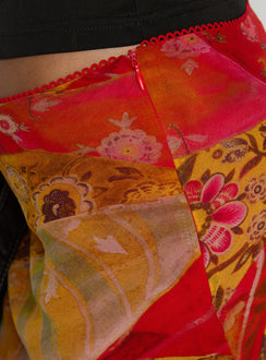 back view of model wearing Princess Polly Rowana Maxi Skirt Multi Paisley Maxi Skirts 