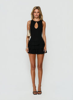 Catalea Keyhole Romper Black