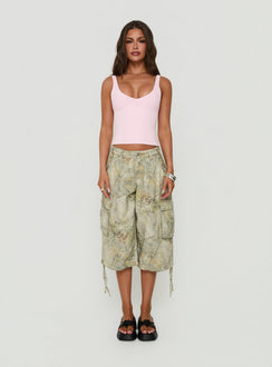 Hudsen Longline Cargo Shorts Realtree Camo