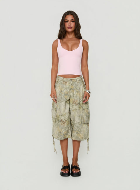 Hudsen Longline Cargo Shorts Realtree Camo