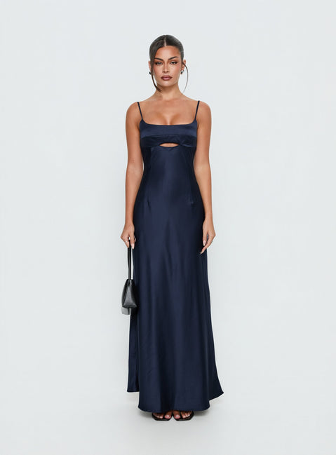 Powell Maxi Dress Navy