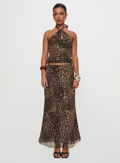 Eleganza Top Leopard Petite