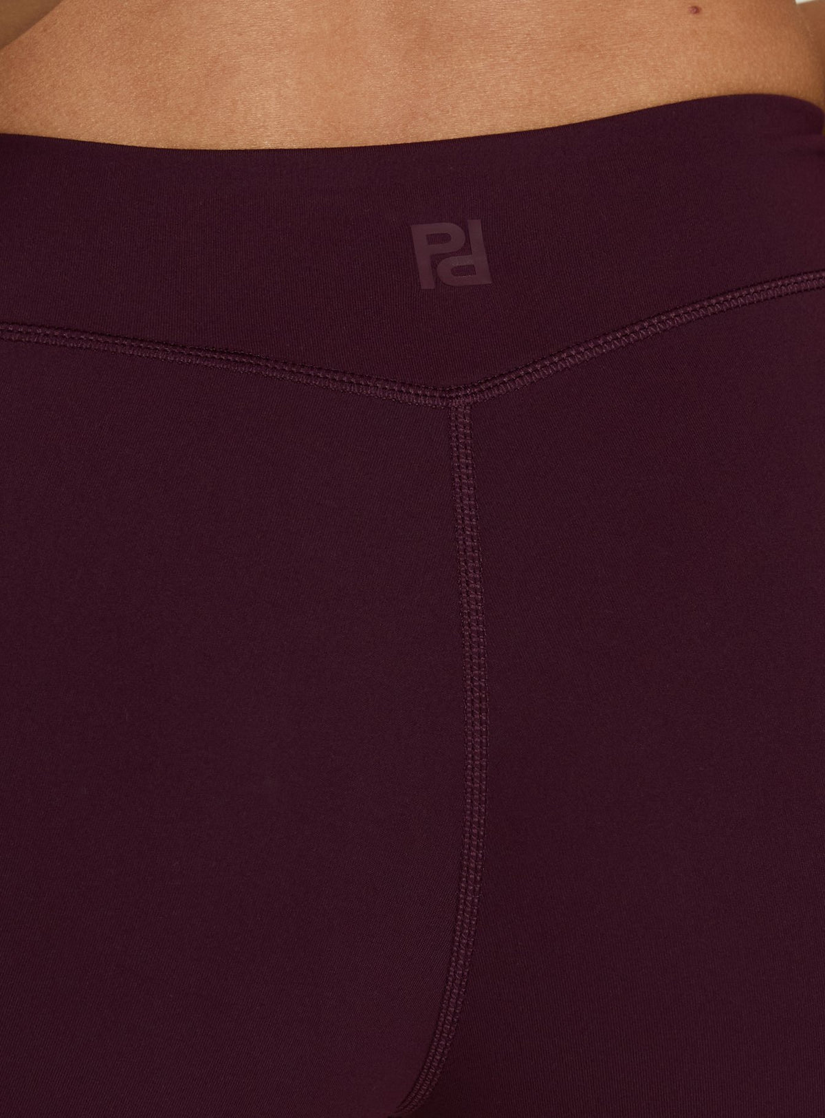 Tempo Active Low Rise Shorts Plum