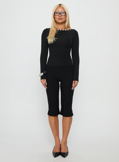 Samaira Capri Pant Black Tall