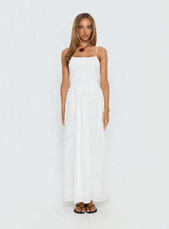 Carys Maxi Dress White
