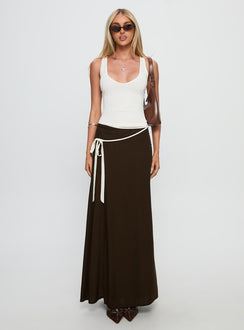Nani Scoop Knit Tank White