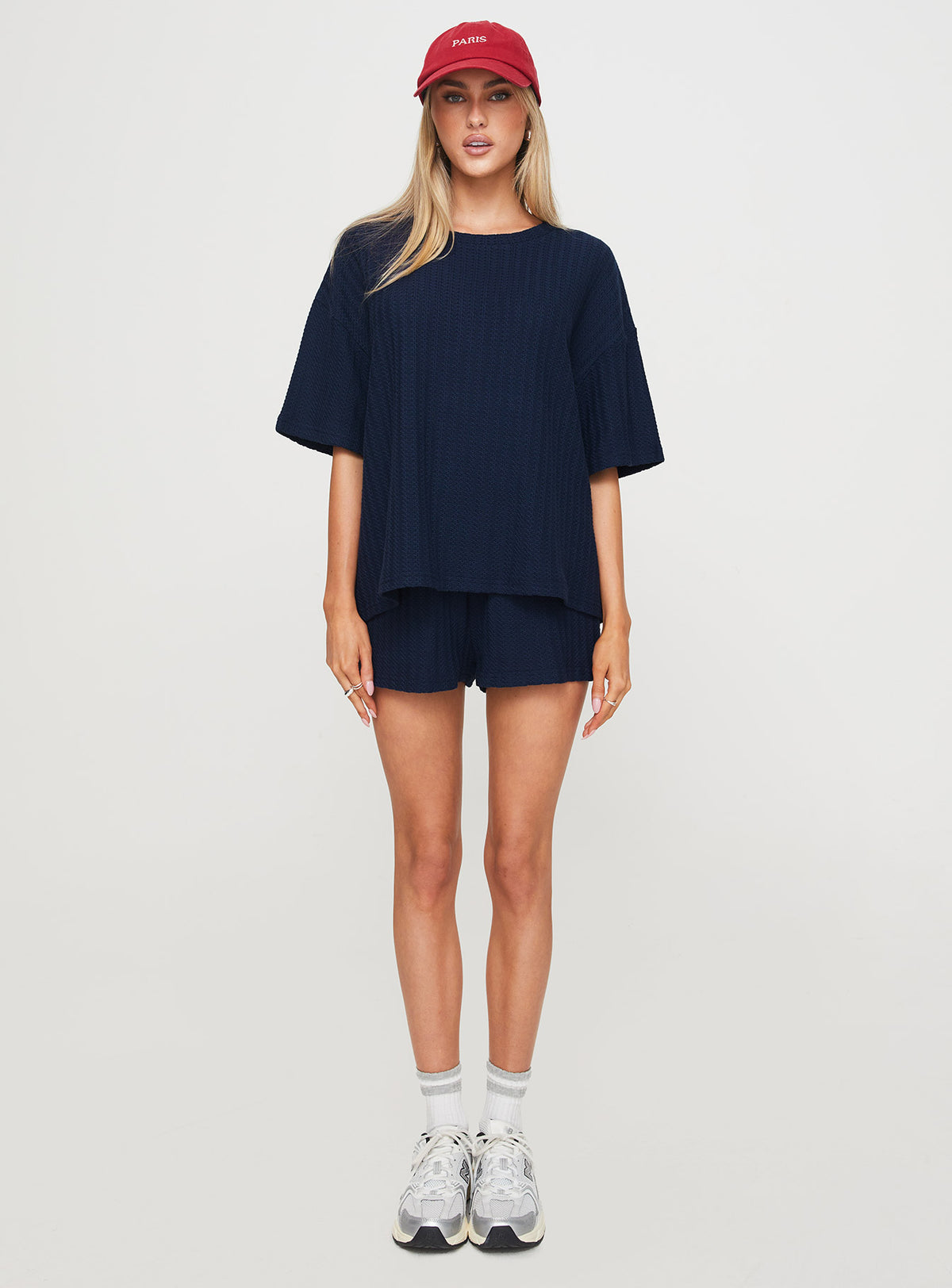 Cammie Knit Set Navy