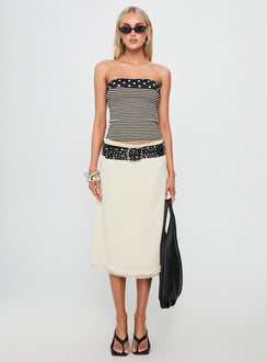 Virenna Strapless Top Multi