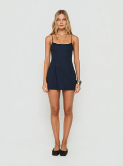 Yumiko Scoop Playsuit Navy