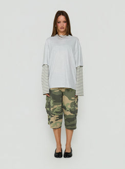 Bottega Shirt Ash Stripe