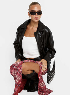 Kenny Bomber Jet Black