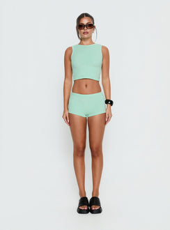 Henree Terry Set Mint Green
