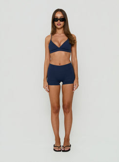 Tempo Active Low Rise Shorts Navy