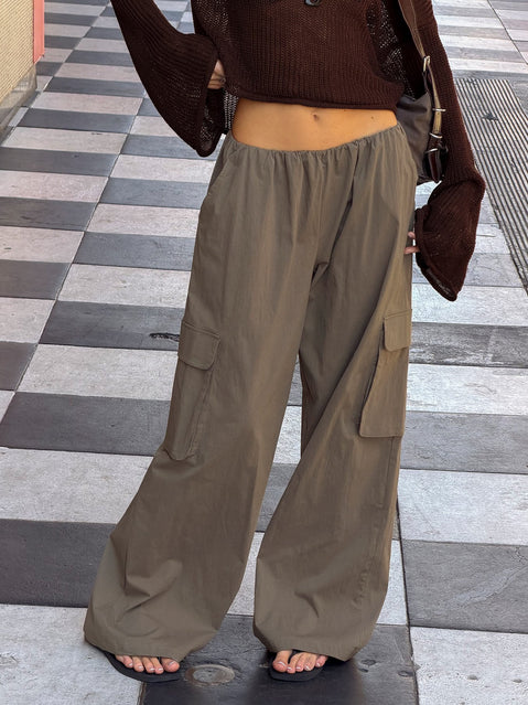 Lunea Concealed Waistband Cargo Pants Charcoal
