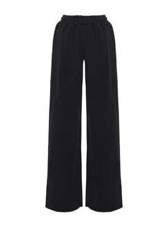 product Princess Polly All Day Straight Leg Sweatpants Washed Black High Rise Pants Pants 