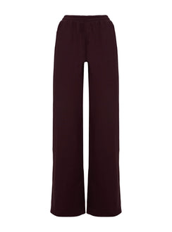 product Princess Polly All Day Straight Leg Sweatpants Wine 