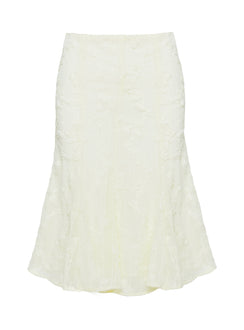 product Princess Polly Aspyn Embroidered Midi Skirt Yellow Midi Skirts 