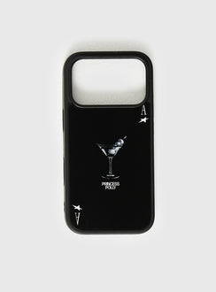 Alter Egos iPhone Case Black