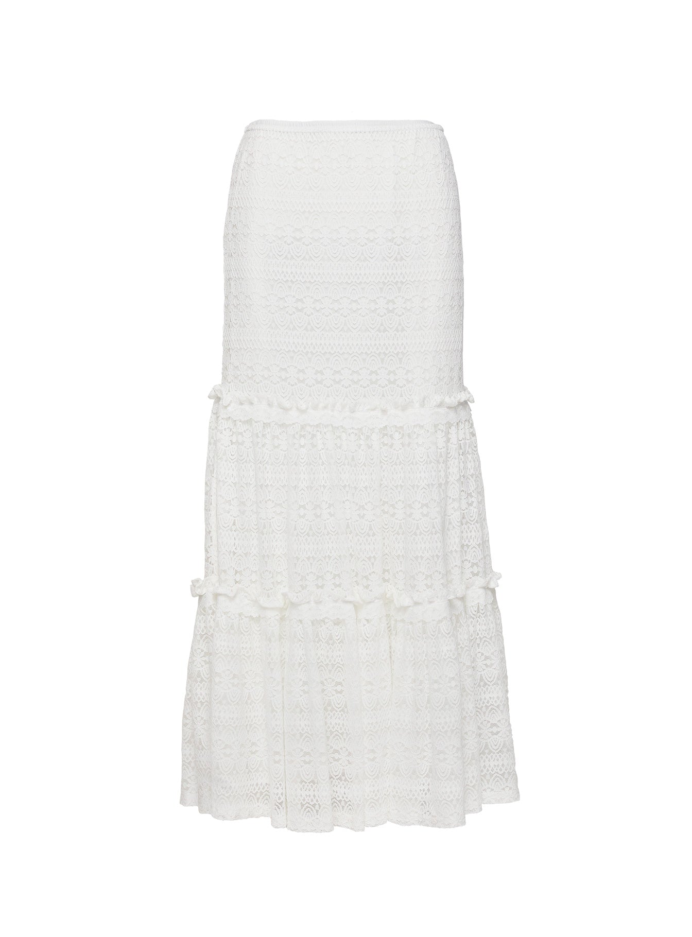 Buttacupe Lace Maxi Skirt White Maxi Skirts Skirts 
