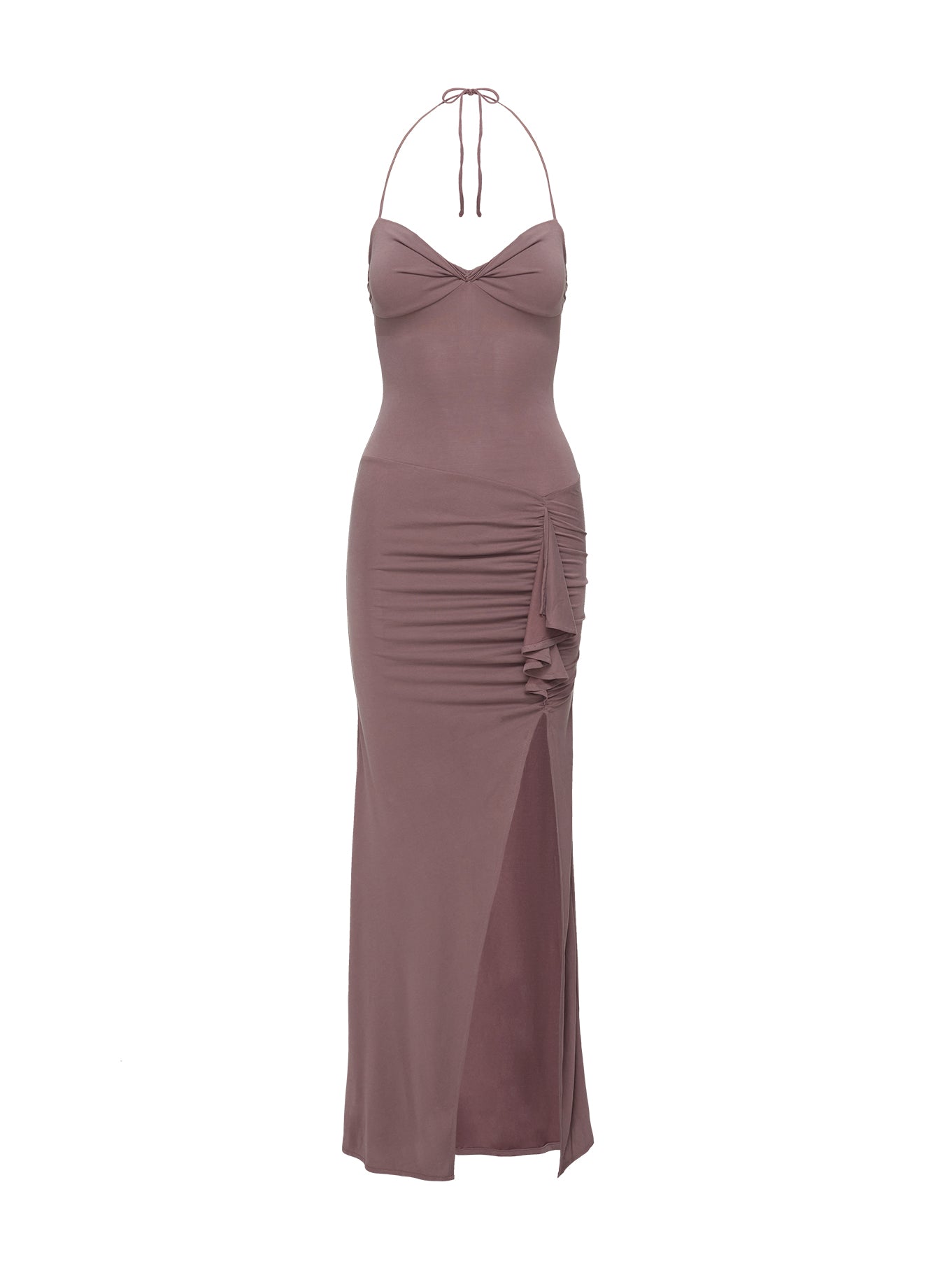 product Princess Polly Destinations Maxi Dress Mauve Curve Sweetheart Neckline 