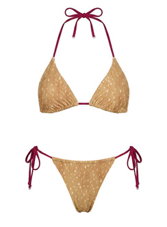 Selbie Triangle Bikini Top Bambi