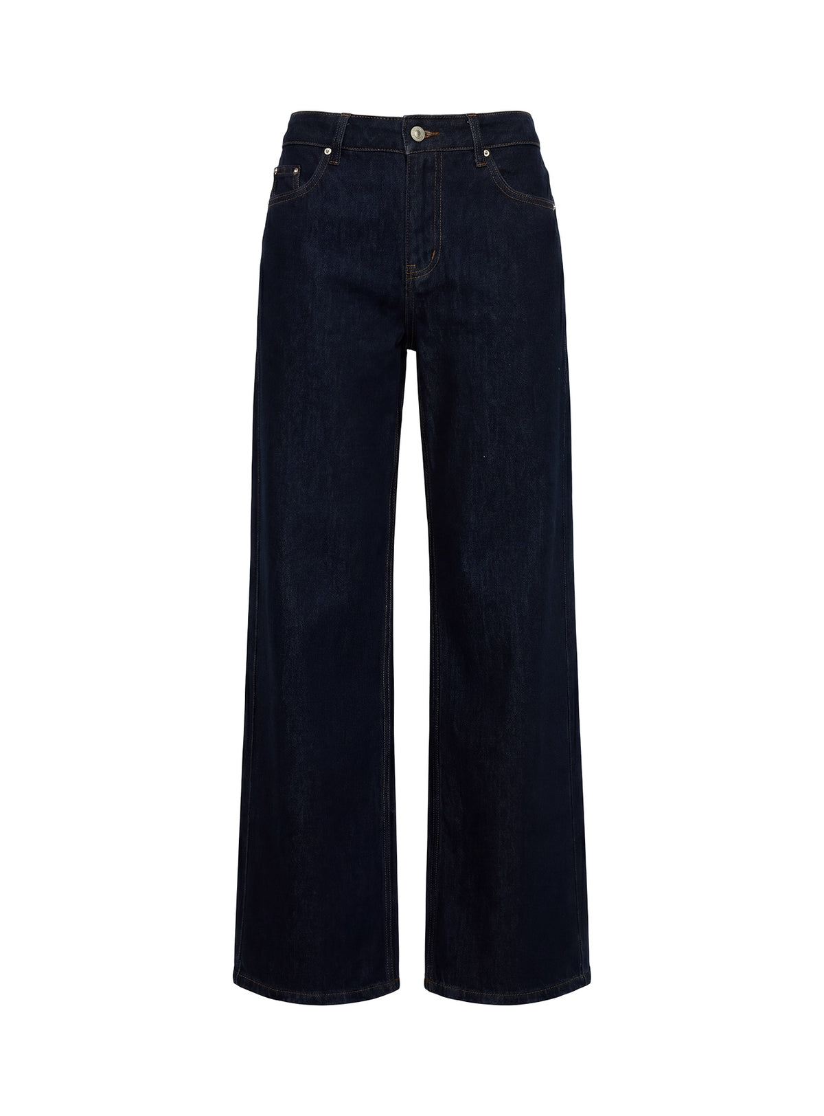 Ellanor Low Rise Straight Leg Jeans Indigo Blue
